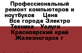 Профессиональный ремонт компьютеров и ноутбуков  › Цена ­ 400 - Все города Электро-Техника » Услуги   . Красноярский край,Железногорск г.